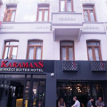 Karamans Sirkeci Suites Hotel Istanbul Exterior foto