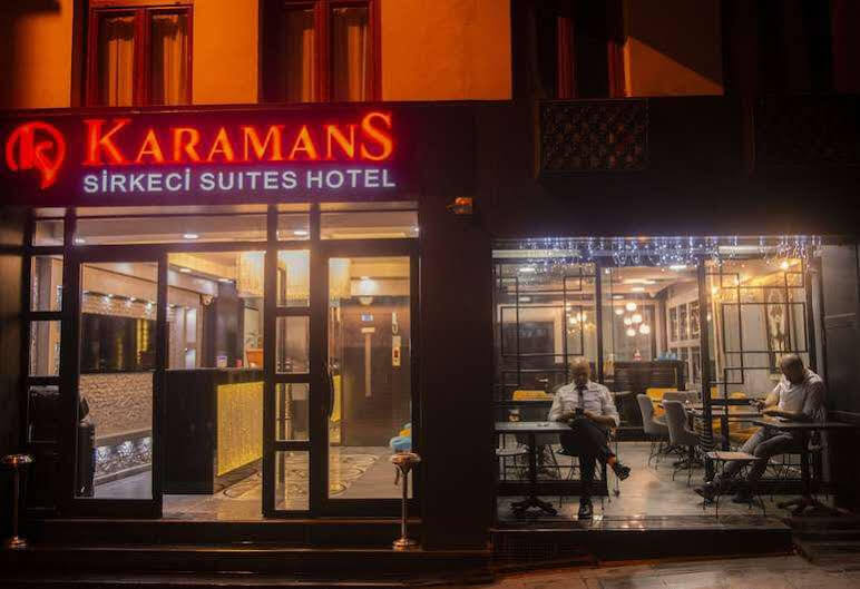 Karamans Sirkeci Suites Hotel Istanbul Exterior foto