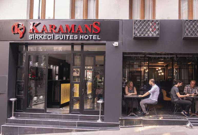 Karamans Sirkeci Suites Hotel Istanbul Exterior foto